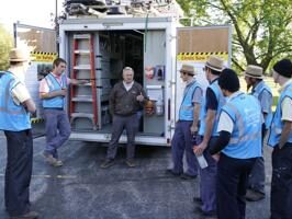 Second volunteer flood cleanup team arrives in Cadillac