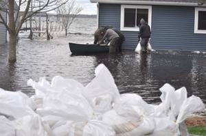 Flooding widespread around both lakes