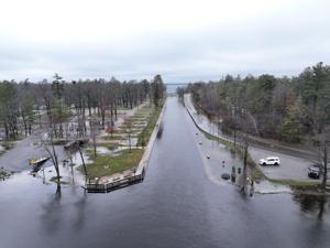 Lake Cadillac water levels at record high as flooding worsens