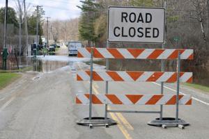 Use precaution around flooded areas