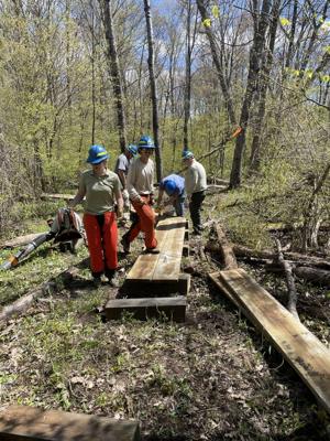 Manistee River Trail reopens after April flood damage