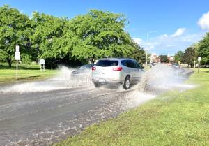 Heavy rains Thursday lead to some anxiety in Cadillac