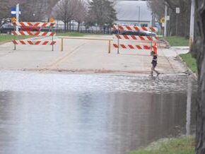 Floodwaters could remain around Cadillac area until summer