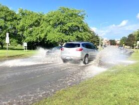 Heavy rains Thursday lead to some anxiety in Cadillac